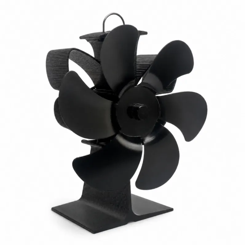 Large heat sink stove top fan for wood stove (1)