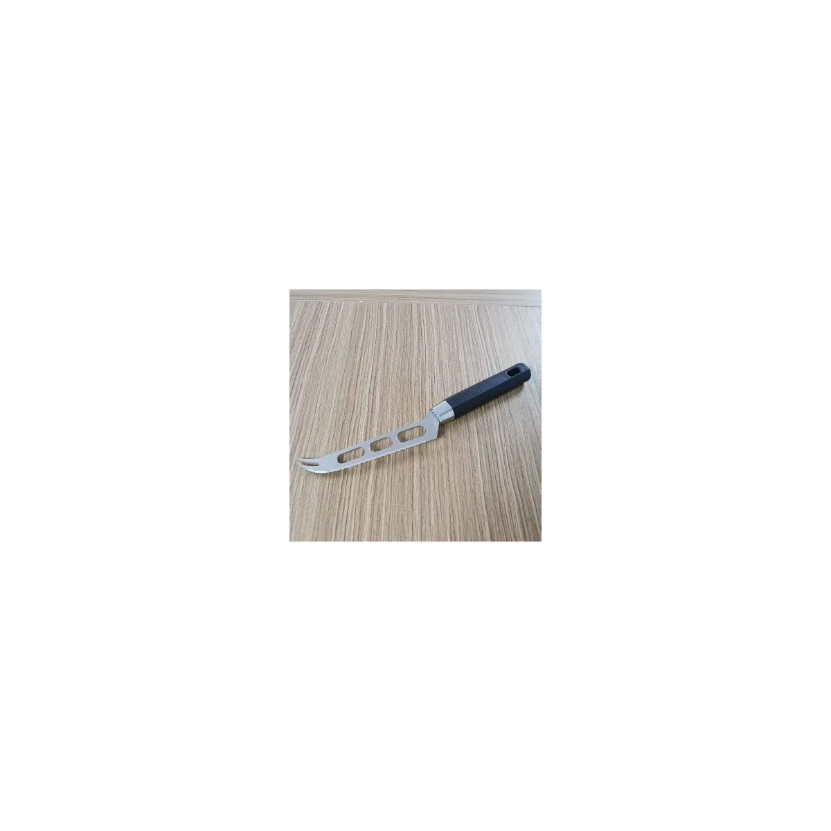 Stainless steel cheese knife and server set