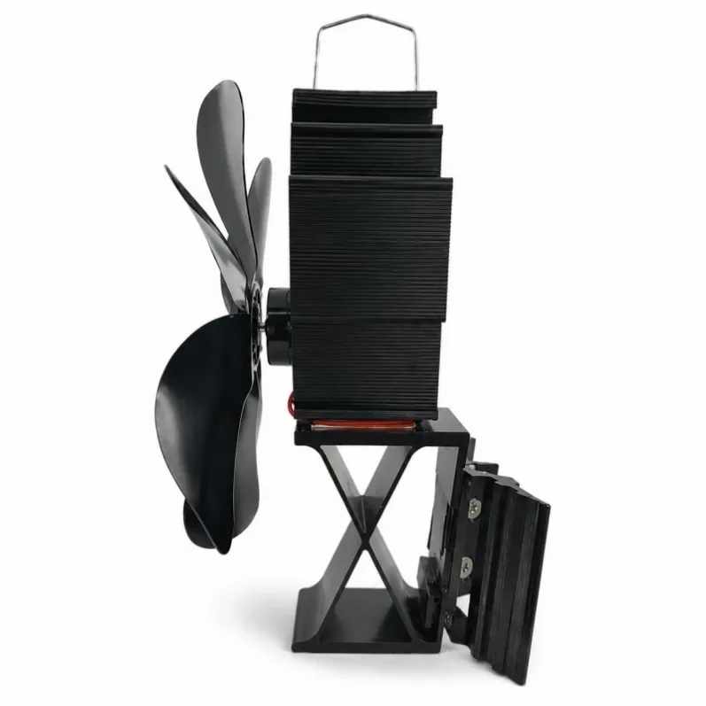 Side of Magnetic and stove top dual-use stove fan