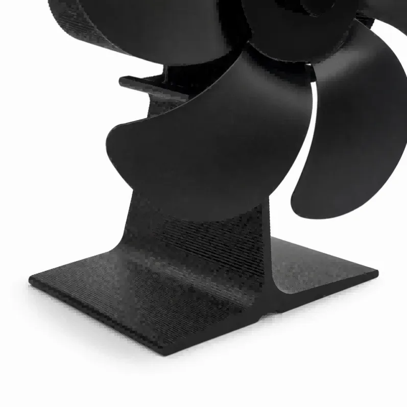 Aluminium alloy heat sink detail for stove fan