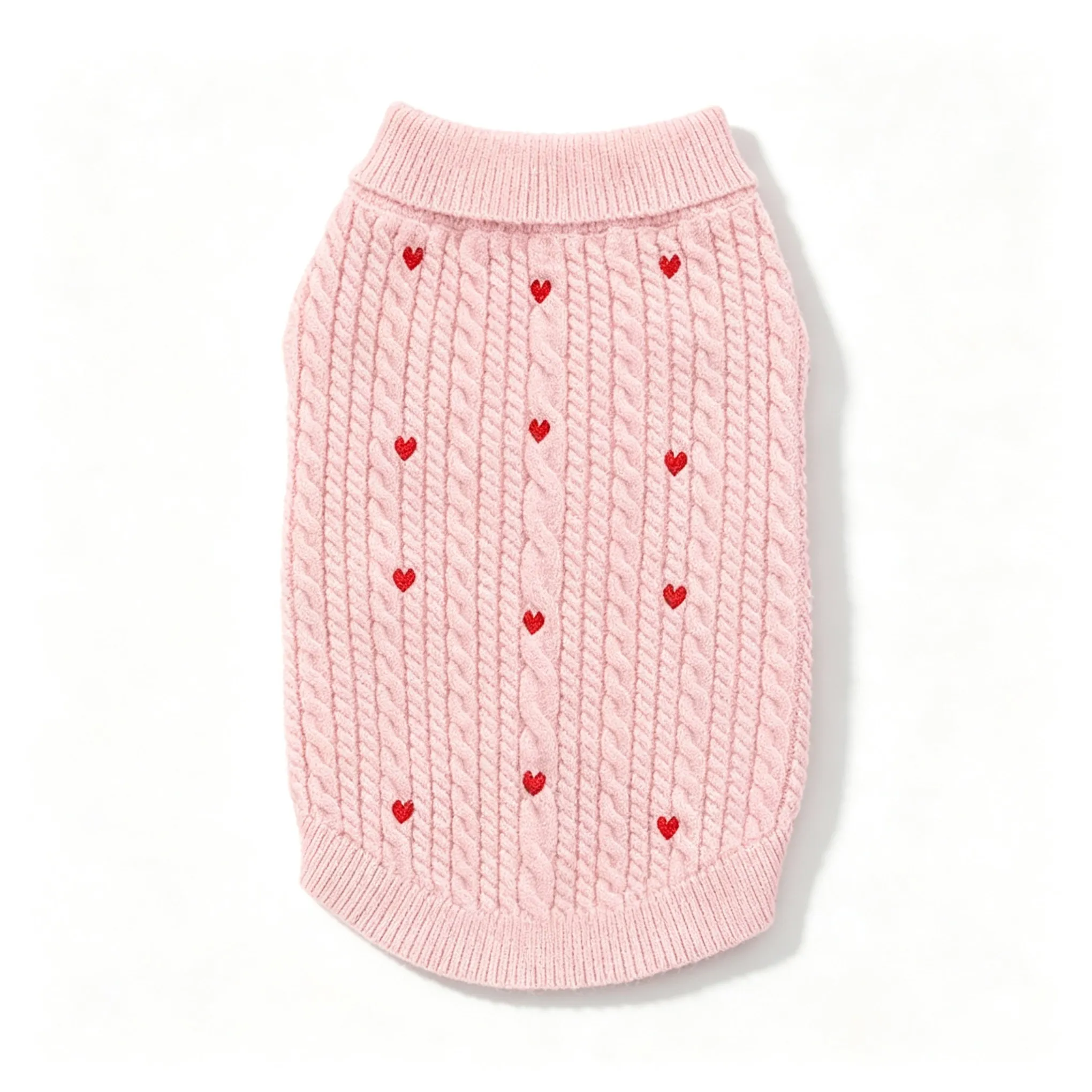 pink-dog-clothing-sweater