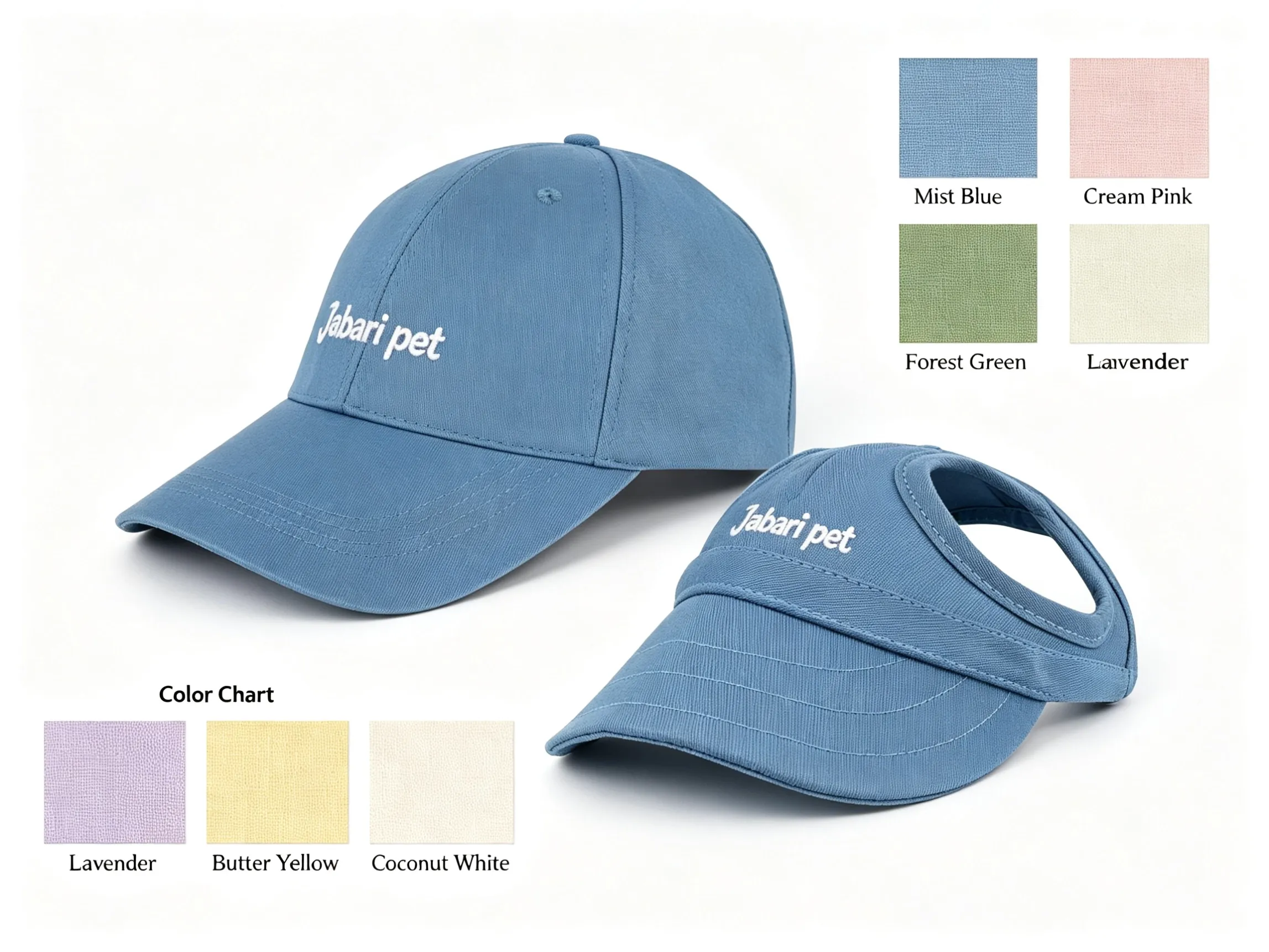 custom-matching-dog-owner-hats-set-oem-pet-apparel