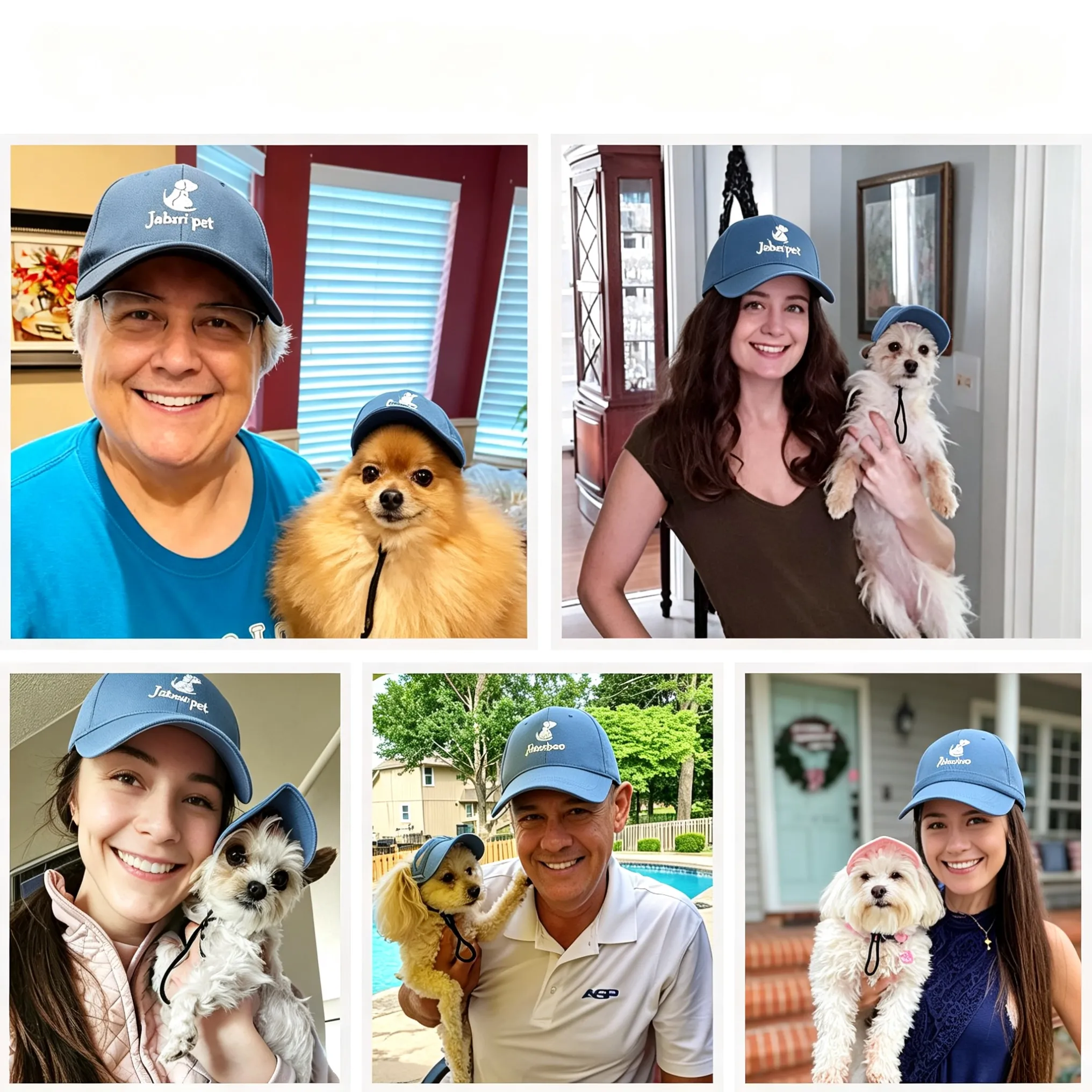 dog-owner-matching-hat-lifestyle-collection-pet-brand