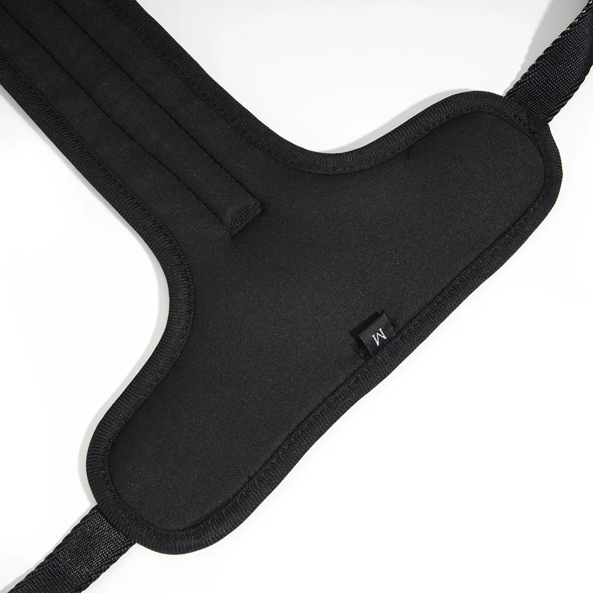 black-padded-dog-harness-lining-detail
