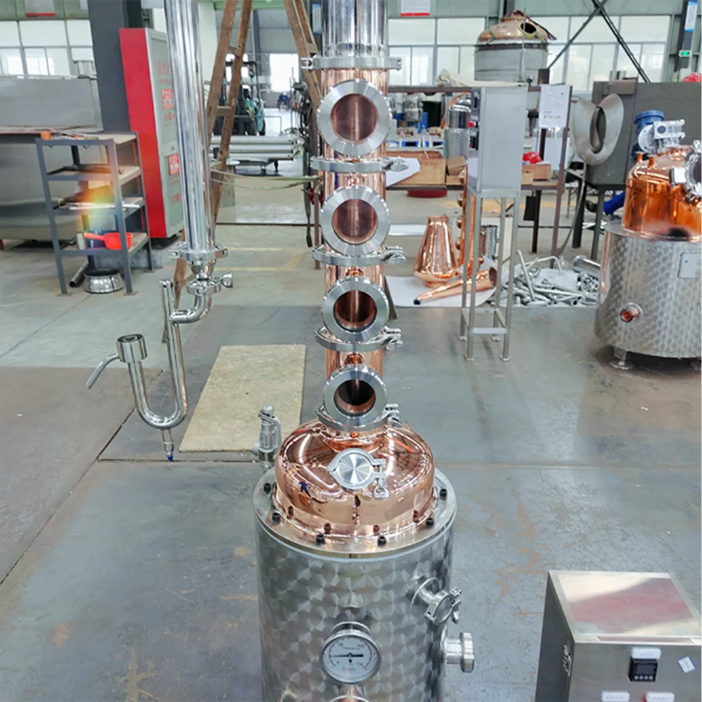 multi-plate-reflux-column-for-high-purity-spirit-production-20l