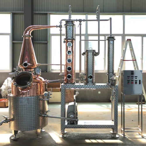 professional-200l-spirits-distiller-with-agitator-on-stainless-steel-skid