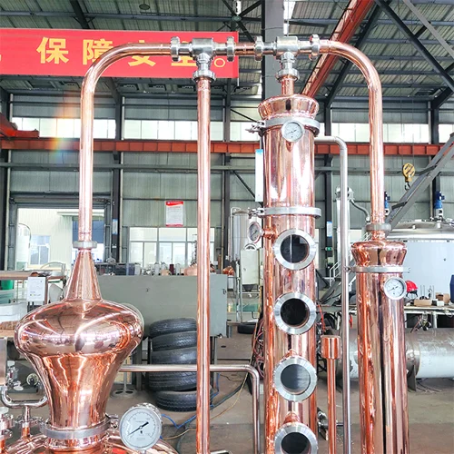 multi-plate-reflux-column-and-condenser-assembly