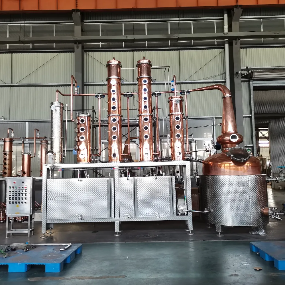 1400l-copper-multi-column-distillation-equipment-whiskey-rum-still-front-view