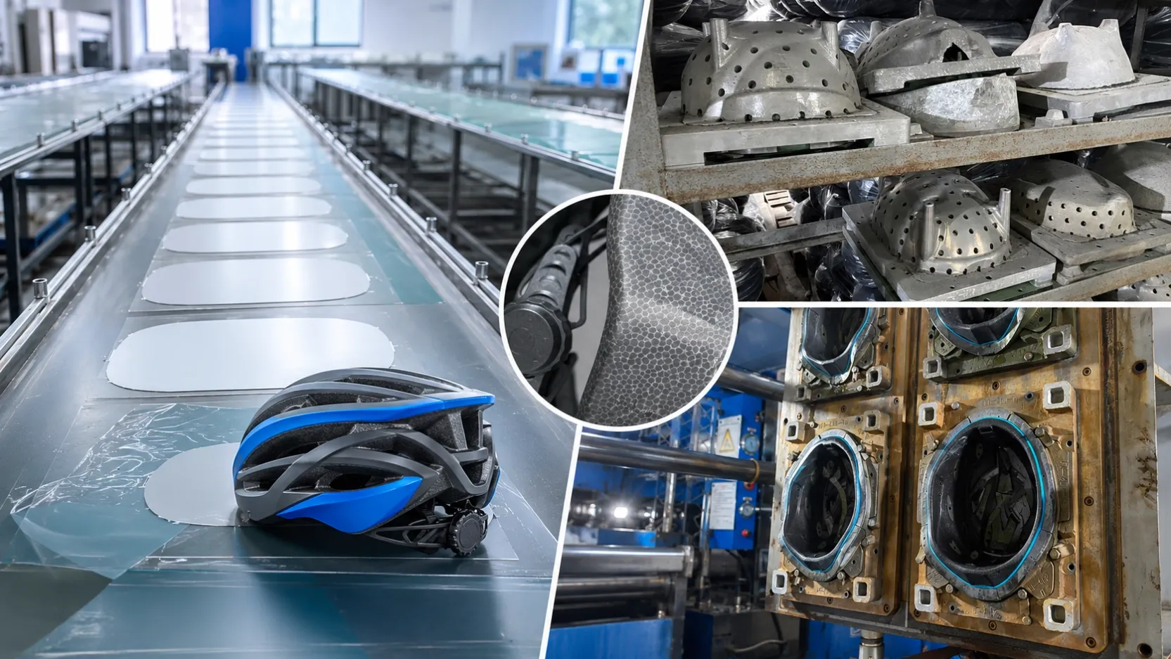 helmet-oem-production-process-factory