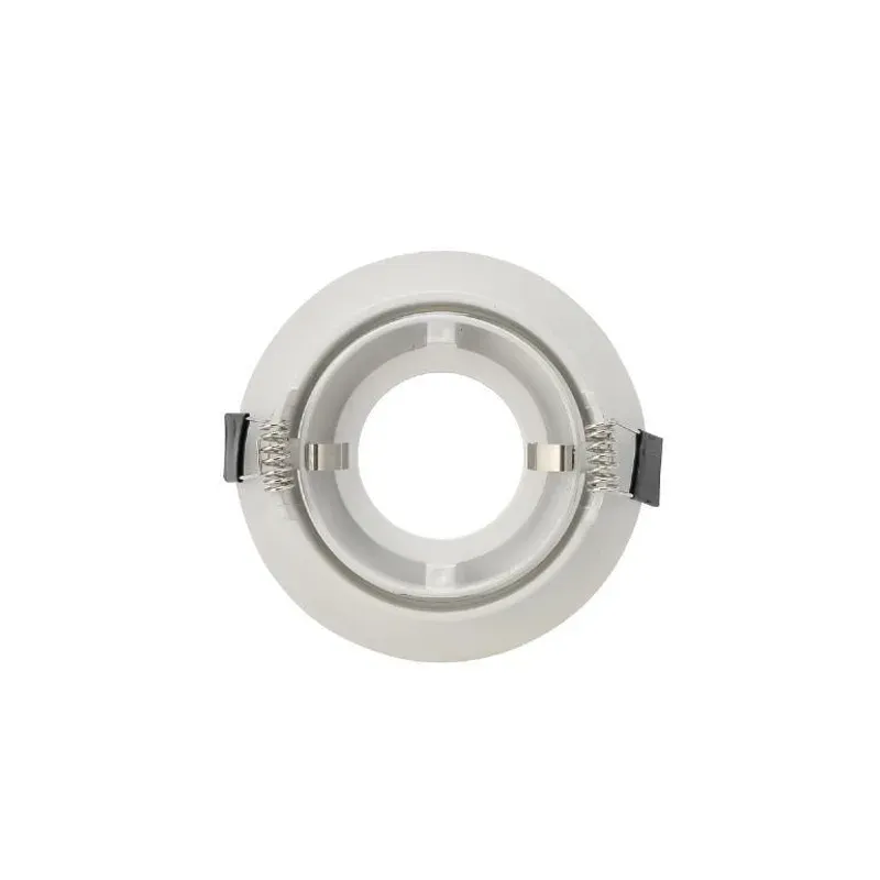 Adjustable downlight frame front view