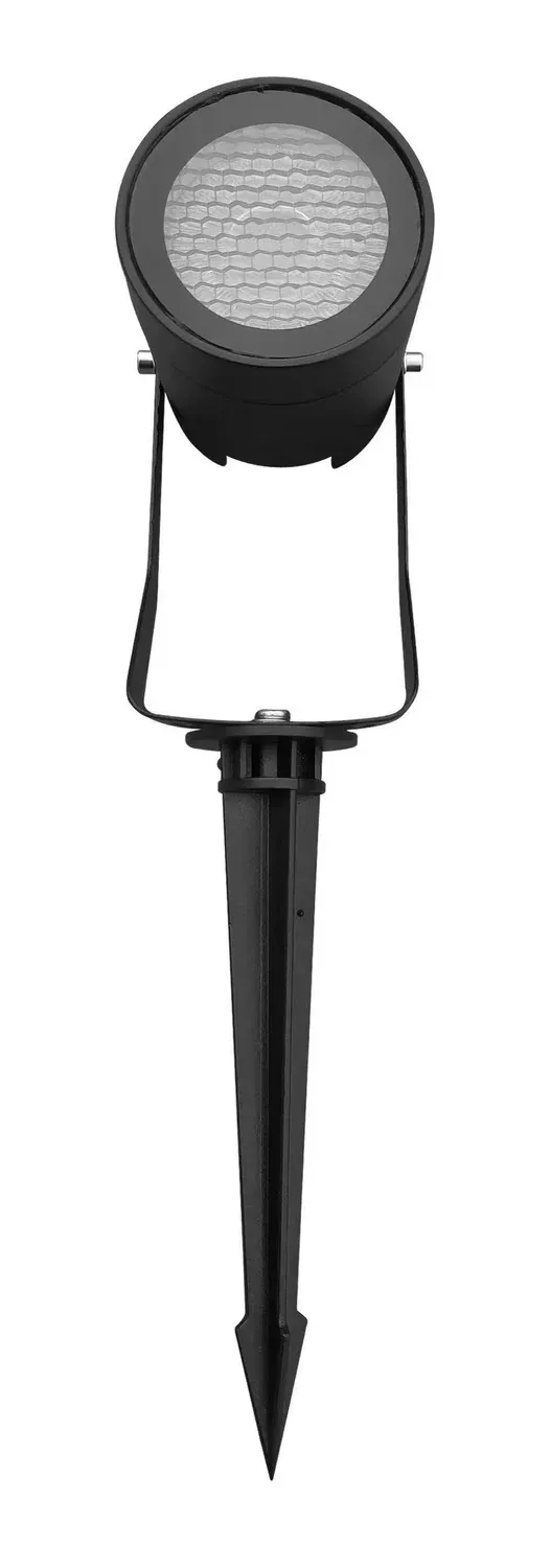 Honeycomb anti-glare lens face of the GU10 outdoor LED landscape spike light