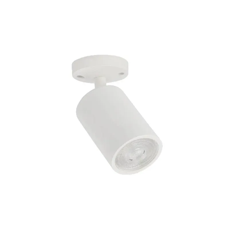 GU10 surface mounted ceiling Track Light Fixture LED Downlight Lamp Cup Outer Frame Spotlight MR16 Lamp Holder Accessor…