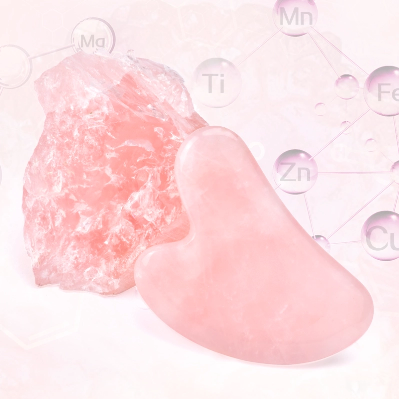 hanhe gem heart-shaped guasha stone