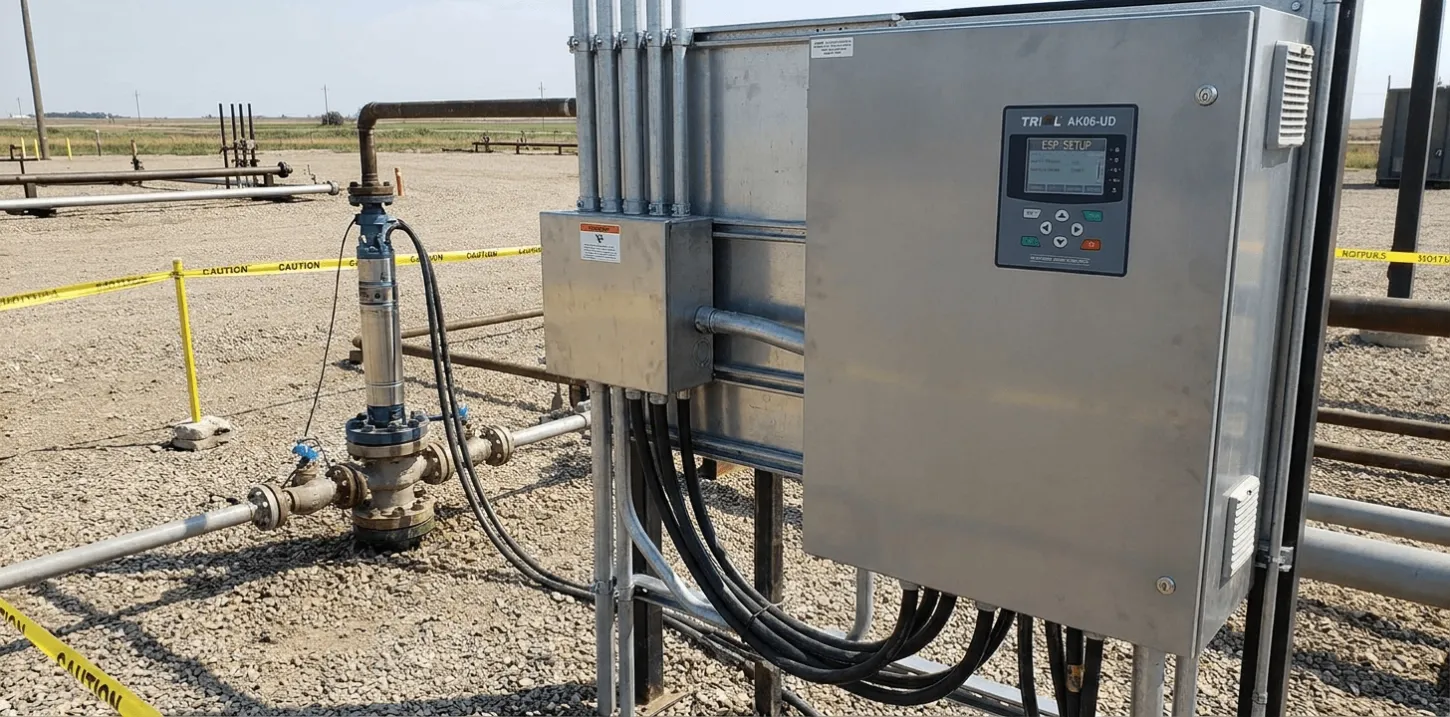 Integration of a TRIOL AK06-UD VSD for an ESP System