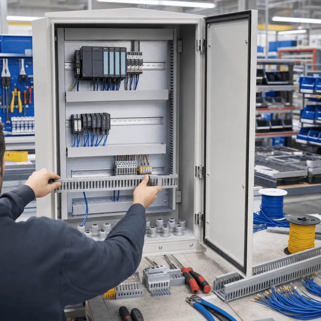 Custom UL 508A control panels manufactured
