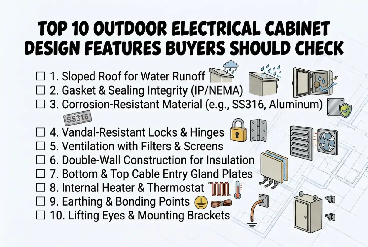 Top 10 Outdoor Electrical Cabinet Design