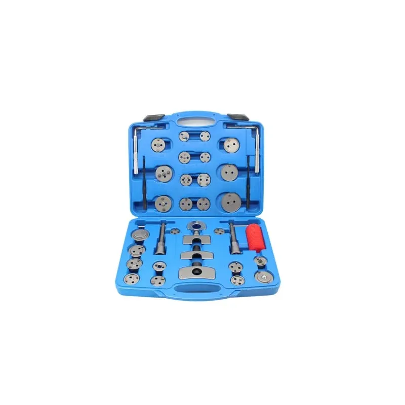37-piece brake caliper wind back tool kit for wide vehicle coverage