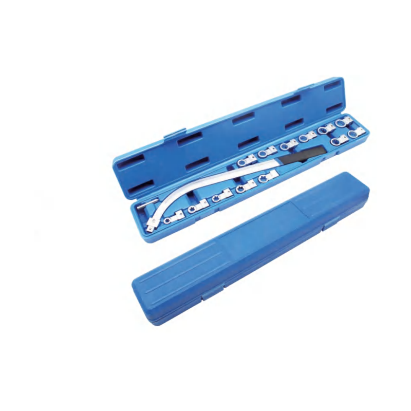 15-piece belt tensioner wrench set, 42# CR-MO steel with nickel plating