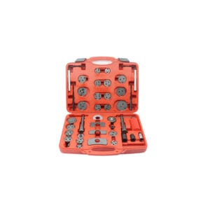37-piece brake caliper wind back tool kit, detail view