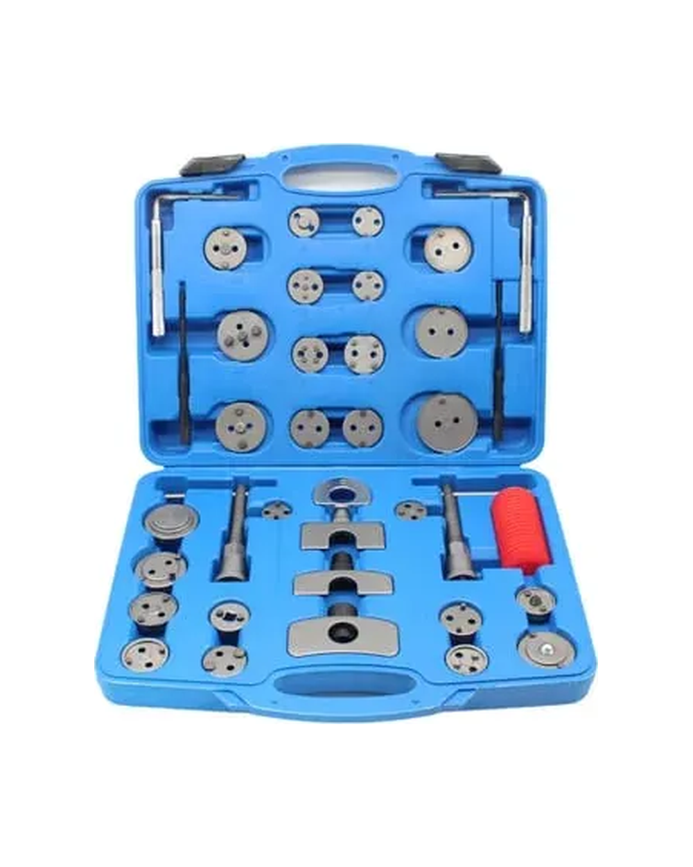 37-piece brake caliper wind back tool kit in open case