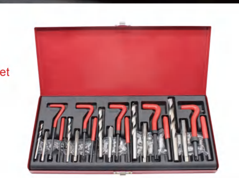 131pcs Thread Repair Kit, detail view