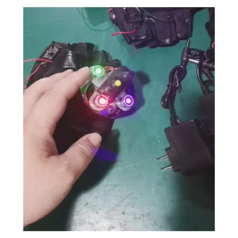 Red, Green, and Purple Swirl Glove 03