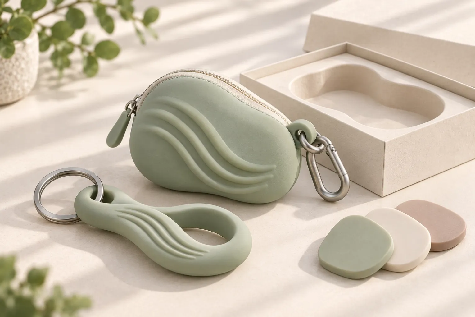 Custom silicone merchandise design