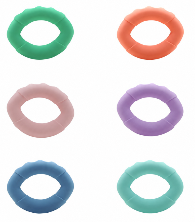 Custom silicone grip rings and fitness accessories