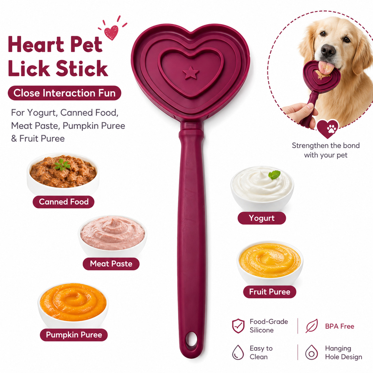 Custom silicone pet accessories and feeding products