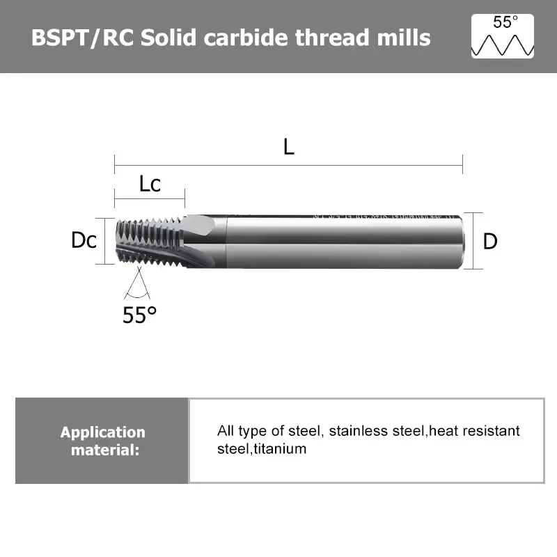 bspt-rc-carbide-thread-mill-technical-drawing-dimensions