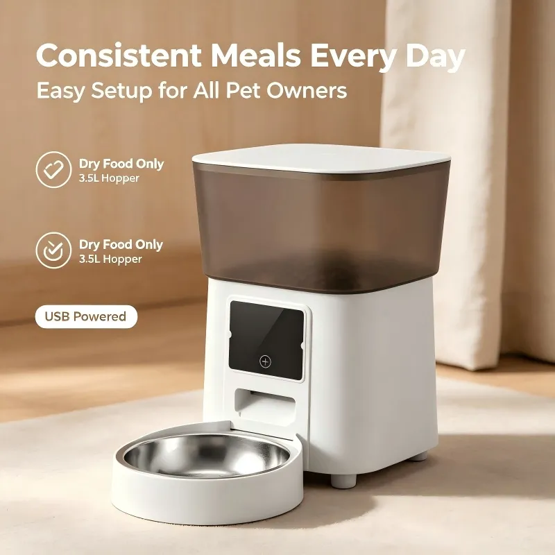 25-CW-W2409LD SINGLE WIFI SMART PET FEEDER