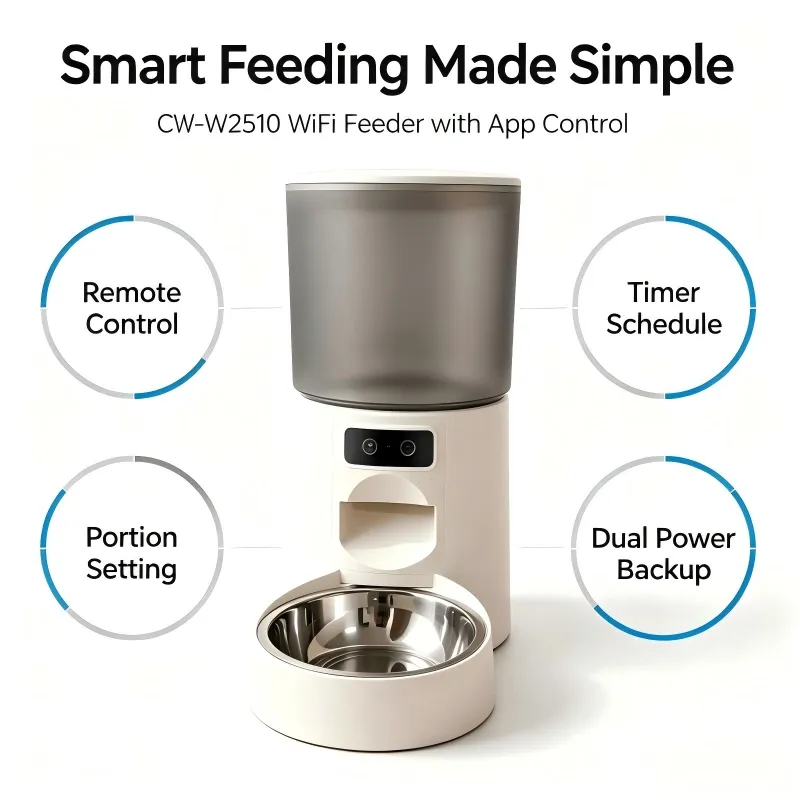 30CW-W2510 WIFI SMART PET FEEDER