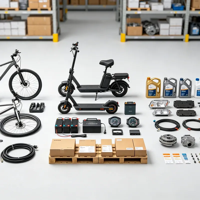 Bicycles, e-bikes and auto parts sourcing from China