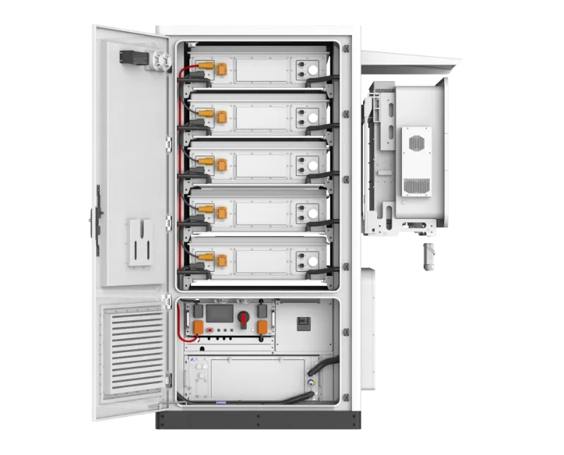 125kW 261kWh commercial industrial energy storage system open-door front view