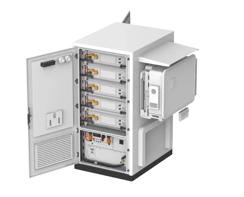 125kW 261kWh commercial industrial energy storage system open-door side view