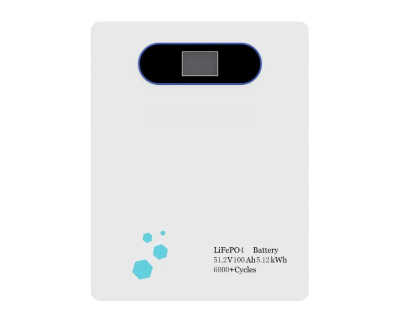 51.2V 100Ah 5.12kWh LiFePO4 lithium battery front view