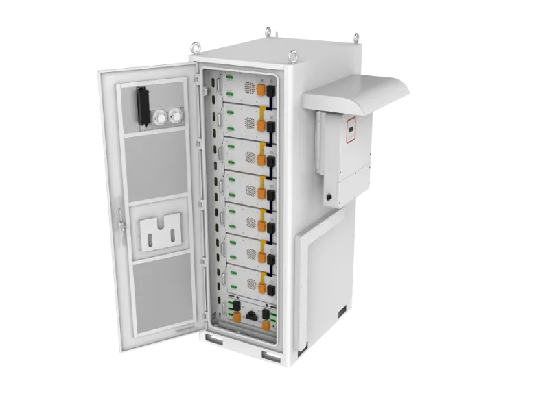 50kW 112kWh commercial industrial energy storage system open-door view