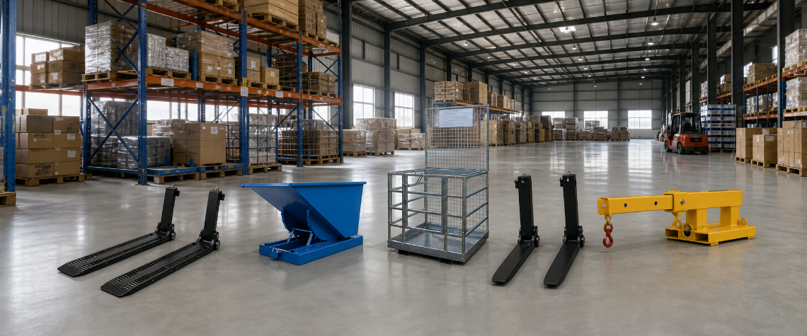 TDJ forklift attachments