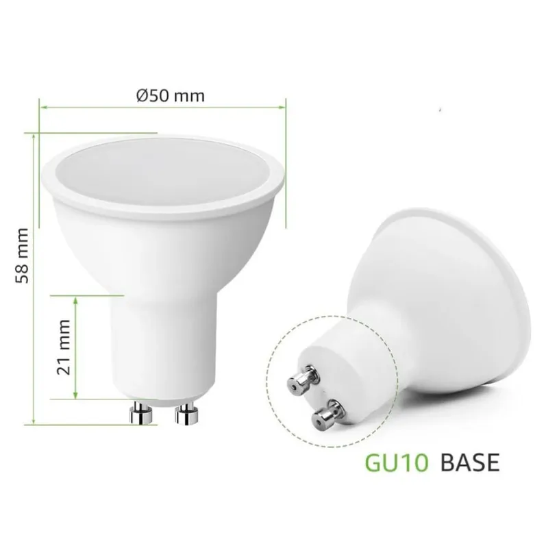 GU10 Bulb Size