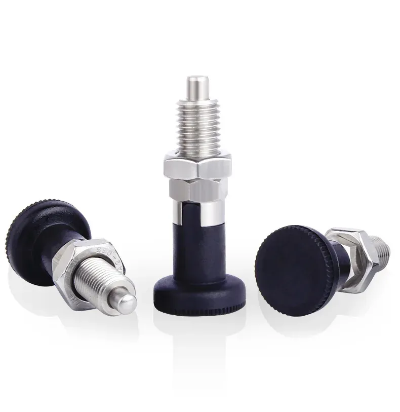 indexing plungers with pull knob: lever indexing plungers 02