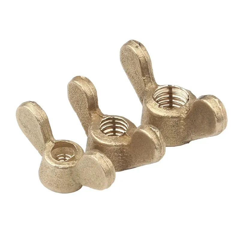 wing nut: brass wing nut 01