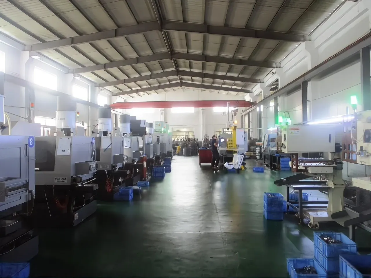 inside the skn production hall in shenzhen