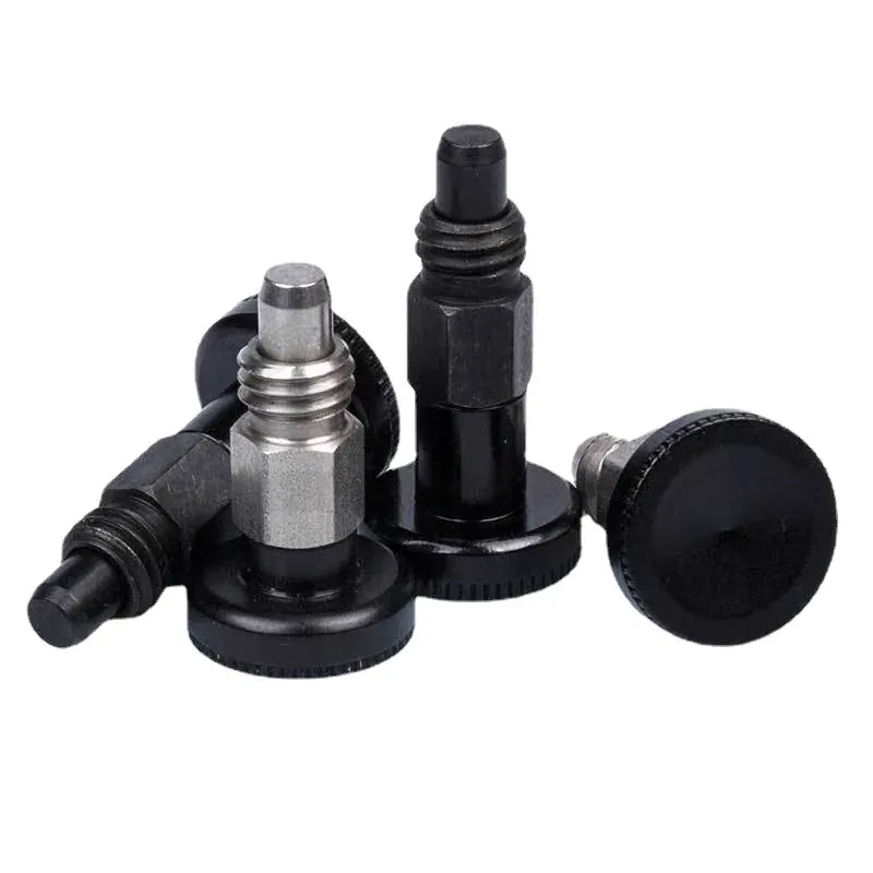 tapered index plungers: clamping knobs with indexing plunger 06