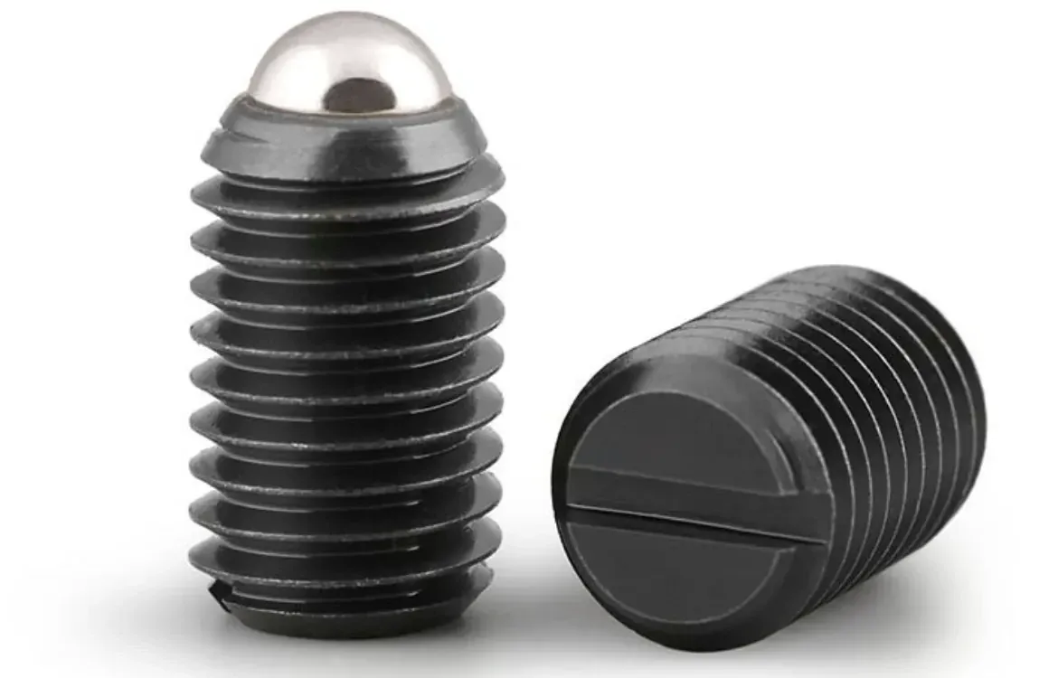 ball and sleeve plunger: spring plunger with ball and slot 02