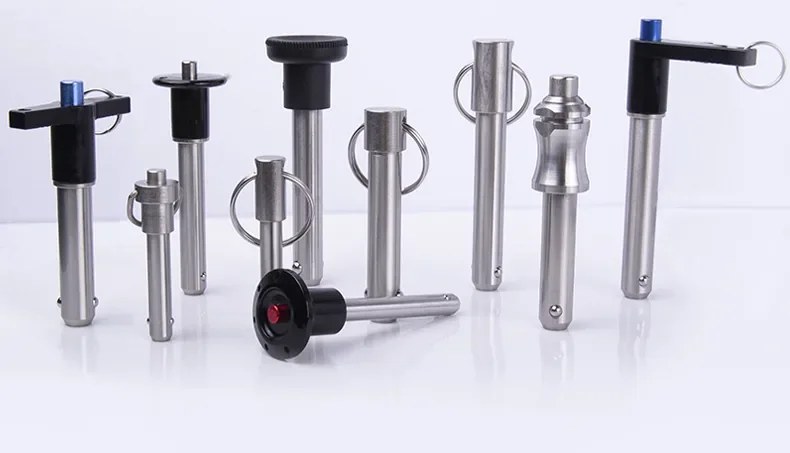 ball lock quick release pins several sizes