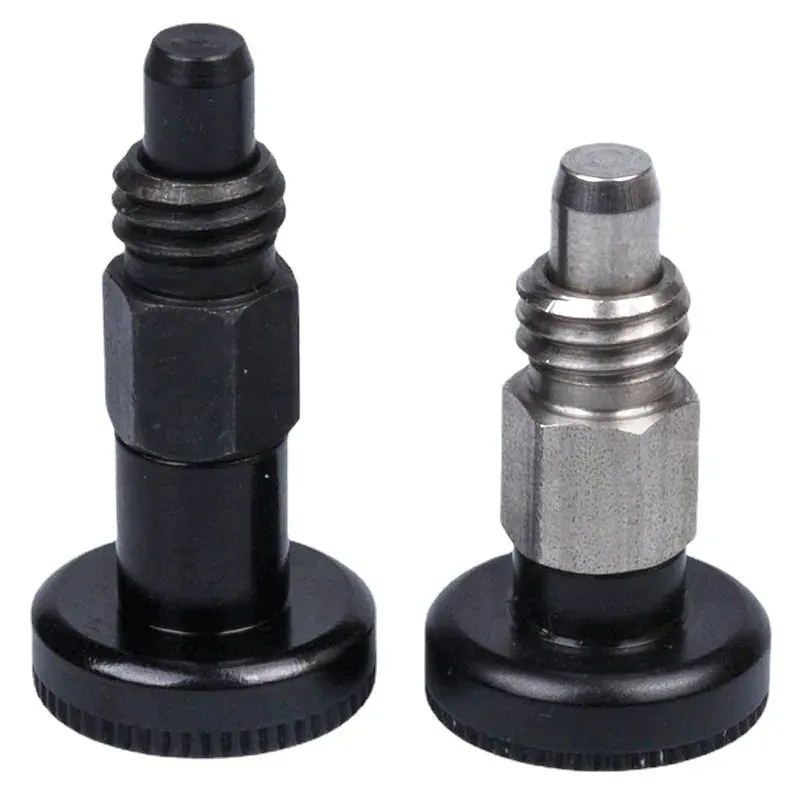 tapered index plungers: spring loaded index pin 02