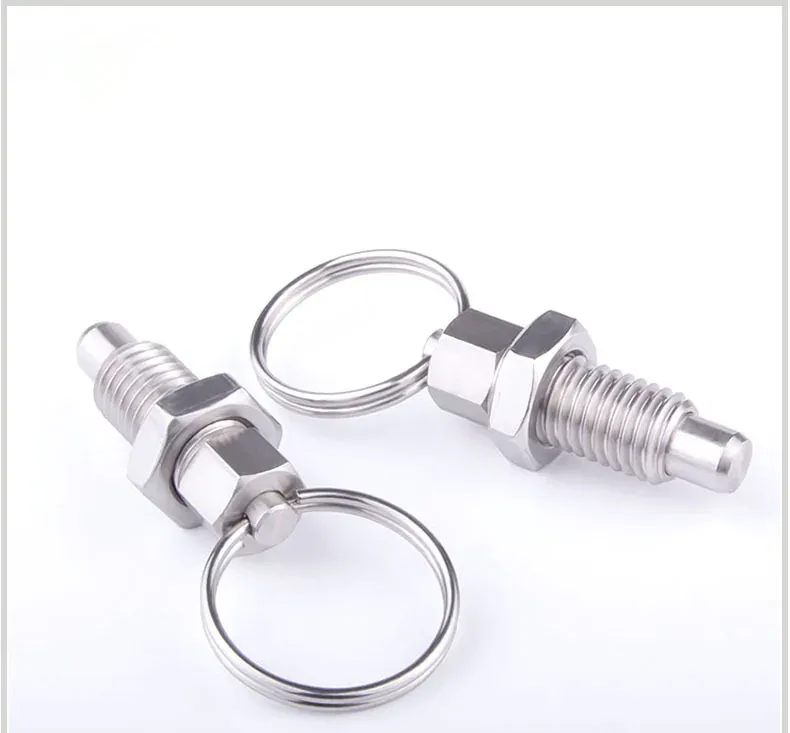 pull ring plunger pins: ball bearing spring index plungers 04