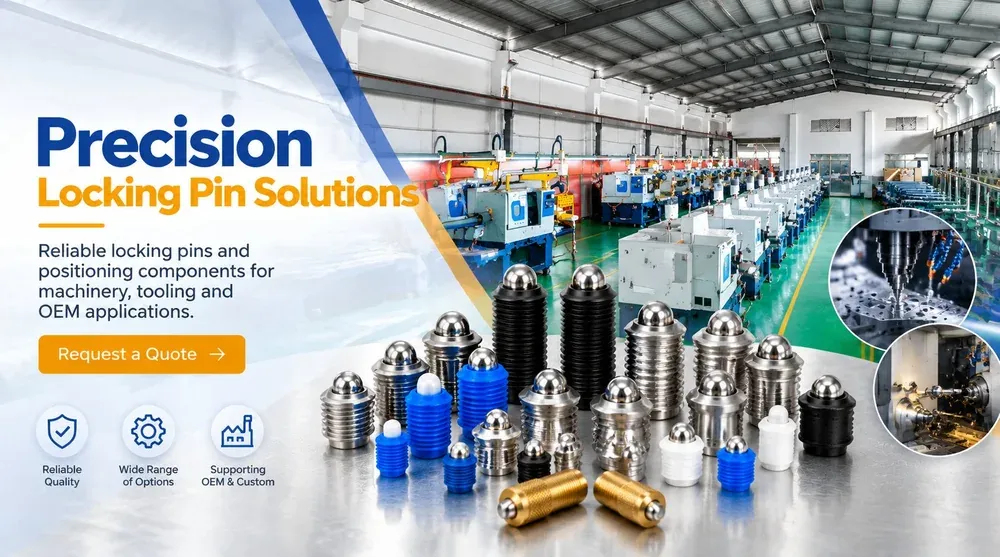 Precision Locking Pin Solutions banner
