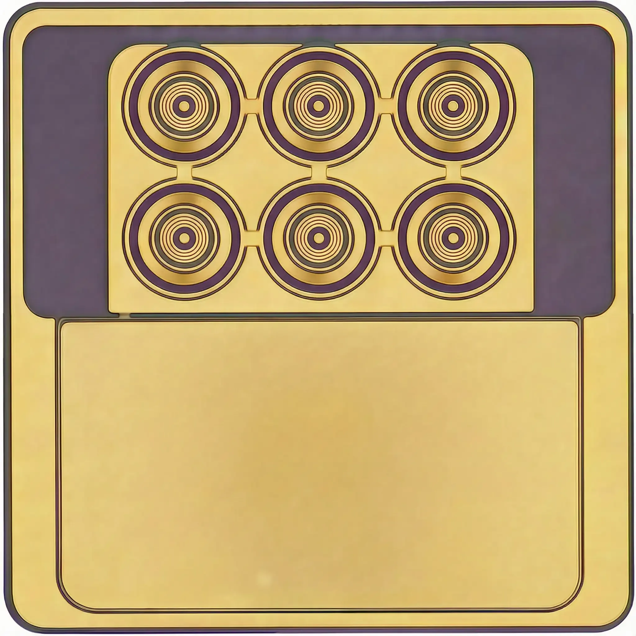 Six-emitter multi-mode VCSEL bare die