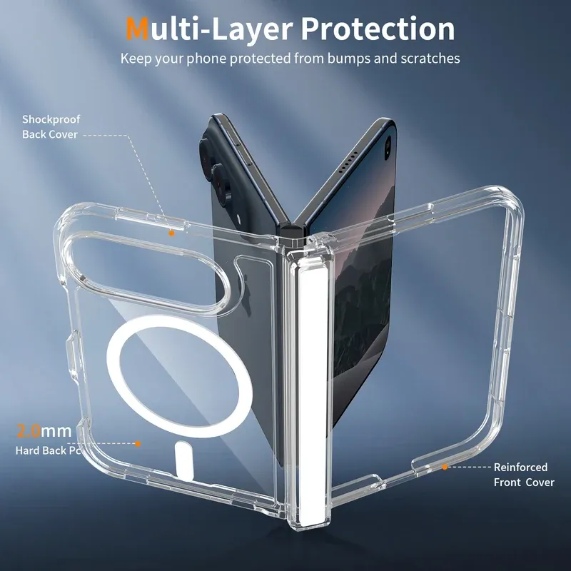 Multi-layer protection with a shockproof back cover and reinforced front cover on the iPhone Duo case